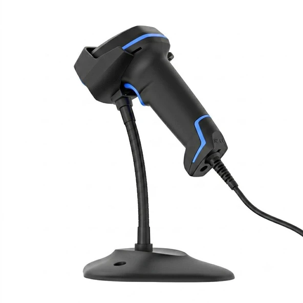 Tiwox Vs-50, El Tipi, 2D Karekod, Usb Kablolu, Endüstriyel Barkod Okuyucu (Stand Ünitesi Ile Birlikte) ürün görseli 1