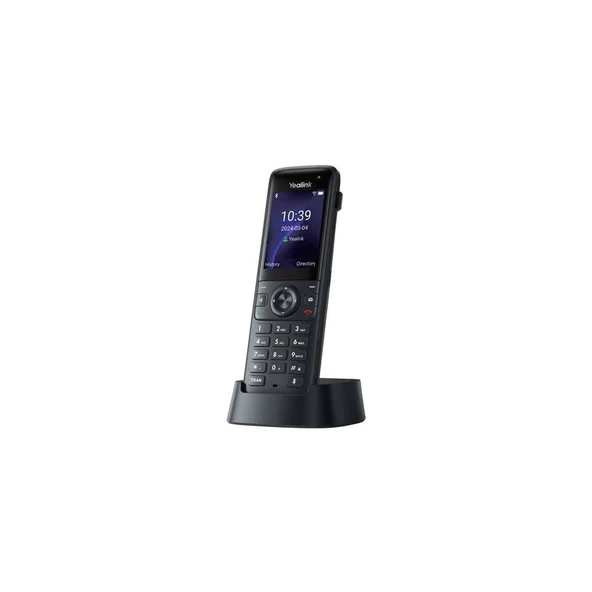 Yealink Ax83H, Wifi, Dect, Ip Telefon, Siyah, 2.4&Amp;Quot; Renkli Ekran, Bluetooth, 9 Saat Konuşma, 200 Saat Bekleme ürün görseli 1