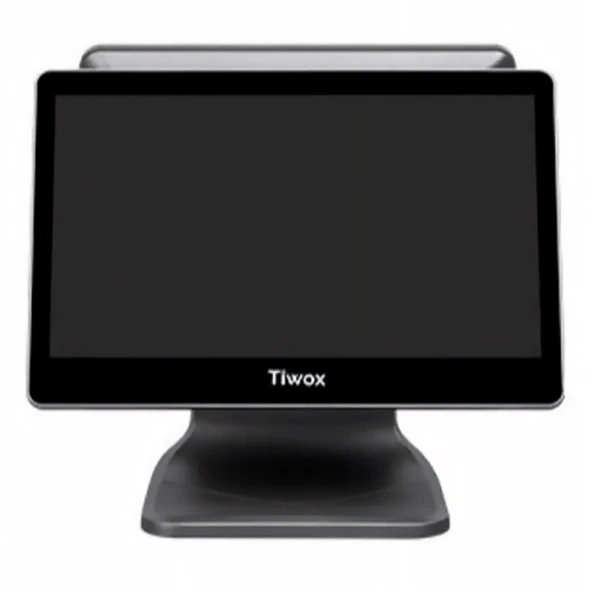Tiwox Tp-9500-D, I5 5.Nesil, 15.6&Amp;Quot; Ekran, 8Gb Ram, 128Gb Ssd, Endüstriyel, Dokunmatik Pos Pc (Çift Ekran) ürün görseli 1