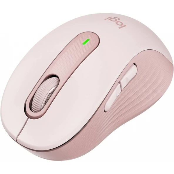 910-006254, M650 Signature, Rose, Sağ El, Usb Nano 2,4G Kablosuz, 4000Dpi, Optik, 5 Tuşlu, 24Ay Pil Ömrü, Sessiz Mouse ürün görseli 1