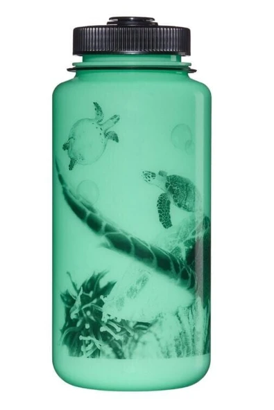 Nalgene 32oz WM Glow w/Black Turtle ürün görseli 1