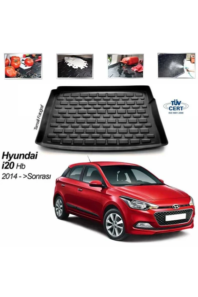 Leader Hyundai i20 Bagaj Havuzu Paspası 2014-2018 ürün görseli 1