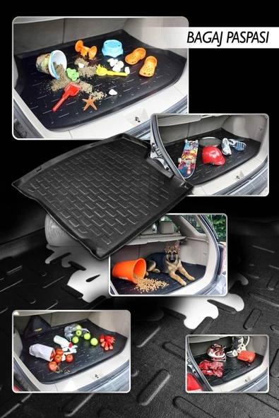 Leader Dacıa Duster Suv (4x4) Bagaj Havuzu Siyah 2010---> ürün görseli 1