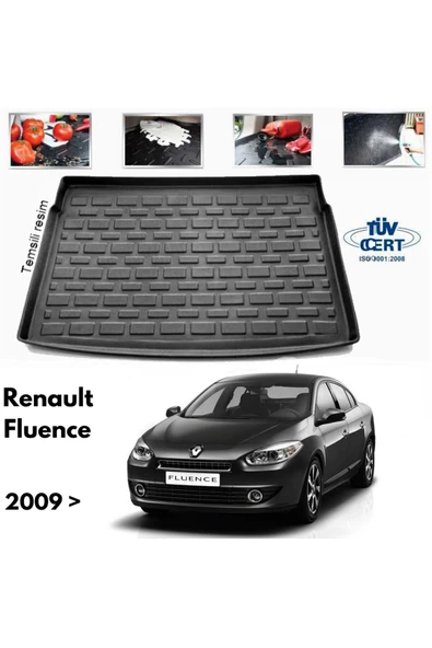 Leader Renault Fluence Bagaj Havuzu Paspası ürün görseli 1