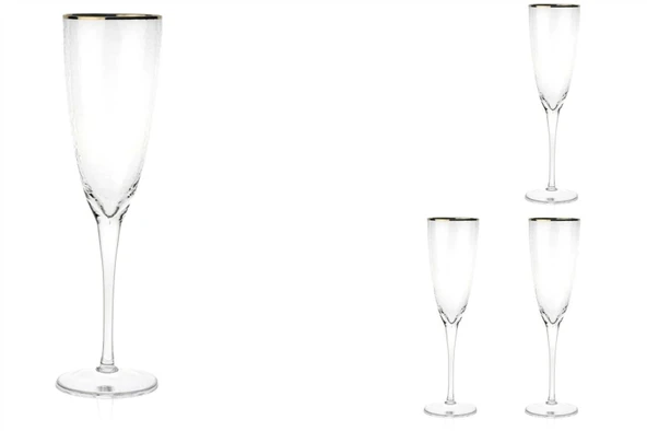 4lü Elysia Şampanya Bardağı 235ml ürün görseli 1