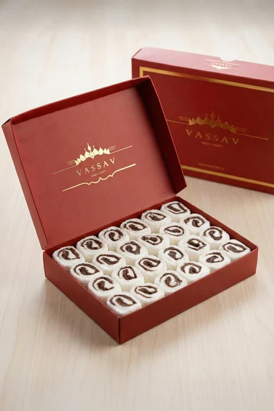 Vassav Çikolatalı Sultan Lokum 500gr ürün görseli 1