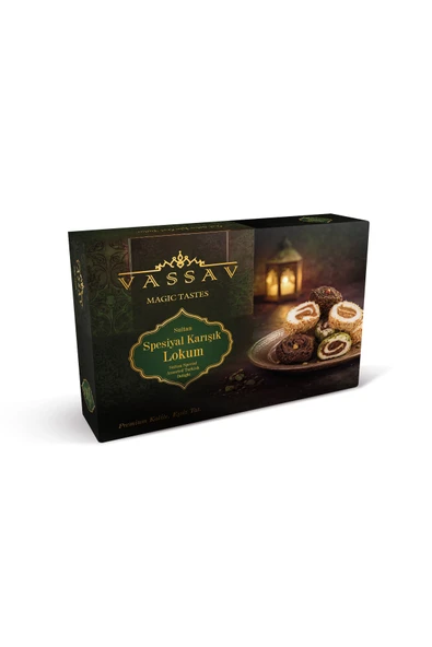 Vassav Sultan Spesiyal Karışk Lokum / 250gr ürün görseli 1