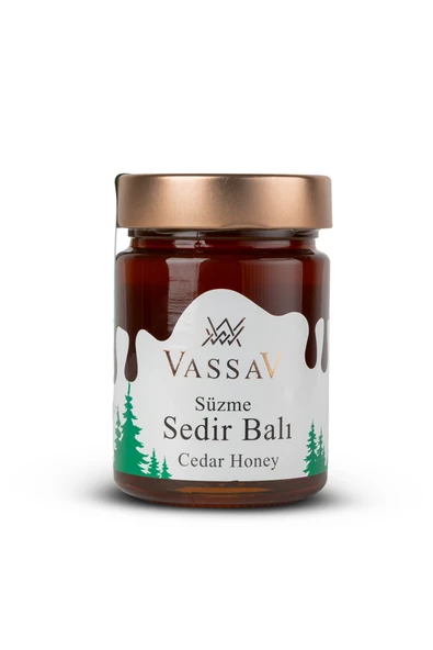 Vassav Sedir Balı Cam kavanoz / 420 gr ürün görseli 1