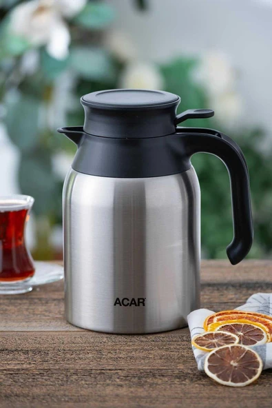 Çelik Karat Çay Su Termos 1,5 Litre ürün görseli 1