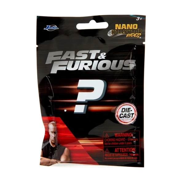 Jada Fast&Furıous Sürpriz Paket Nano Model Araçları 9335404314R00 ürün görseli 1