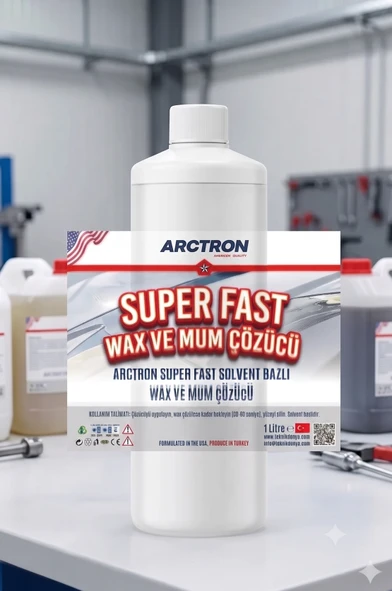 ARCTRON SÜPER FAST Solvent Bazlı Wax ve Mum Çözücü - 1 KG ürün görseli 1