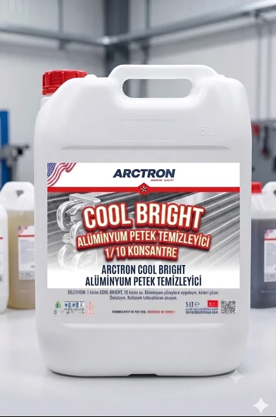 ARCTRON COOL BRIGHT 1/10 Konsantre Alüminyum Petek Temizleyici - 5 KG ürün görseli 1