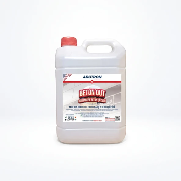 Arctron Beton OUT - Konsantre Beton Temizleyici - 5 LT ürün görseli 1