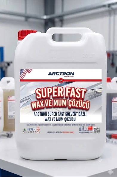 ARCTRON SÜPER FAST Solvent Bazlı Wax ve Mum Çözücü - 20 KG ürün görseli 1