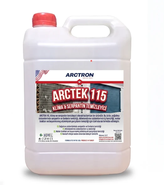 ARCTRON Serpantin Temizleyici Likit - 5 KG ürün görseli 1