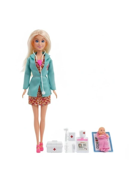 Aksesuarlı Model Bebek Doktor Seti - 115225A (Lisinya) ürün görseli 1