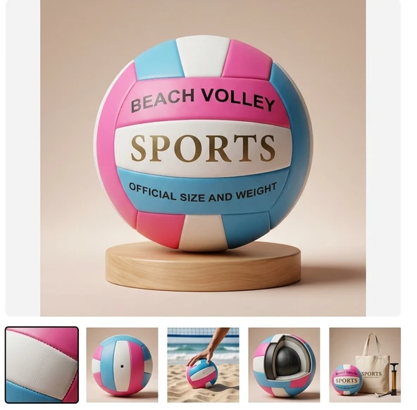 Voleybol Topu 250 Gr Kaliteli ürün görseli 1