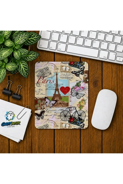 Paris Baskılı Oyuncu Mousepad 0223 ürün görseli 1