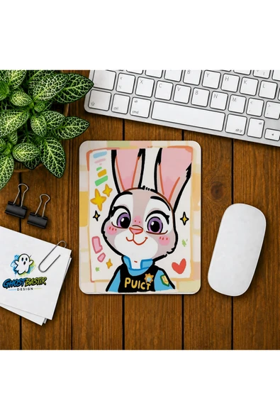 Zootropolis Judy Baskılı Oyuncu Mousepad 0358 ürün görseli 1