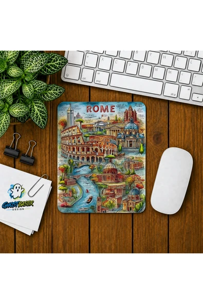 Roma Baskılı Oyuncu Mousepad 0260 ürün görseli 1