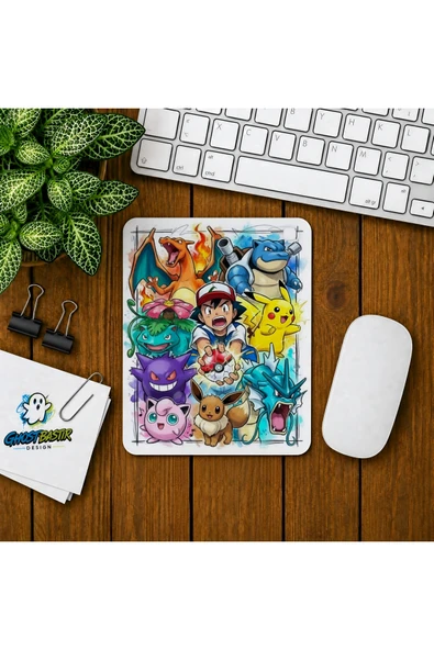 Pokemon Baskılı Oyuncu Mousepad 0241 ürün görseli 1
