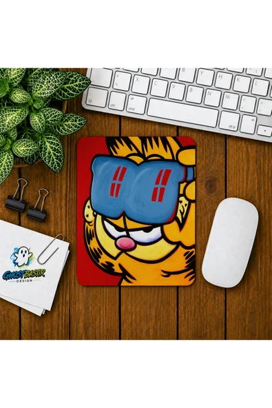 Garfield Baskılı Oyuncu Mousepad 079 ürün görseli 1
