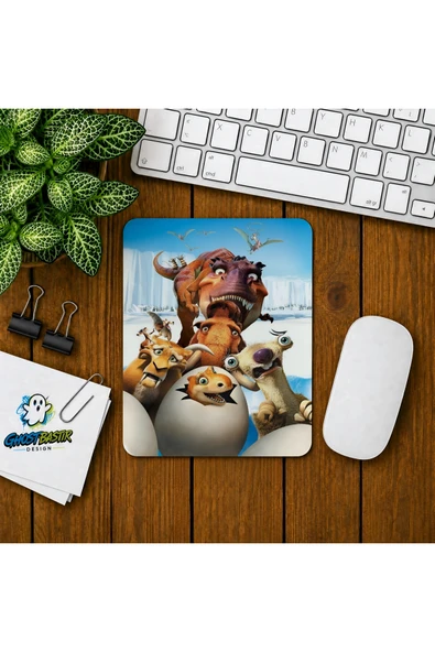 Buz Devri Baskılı Oyuncu Mousepad 045 ürün görseli 1