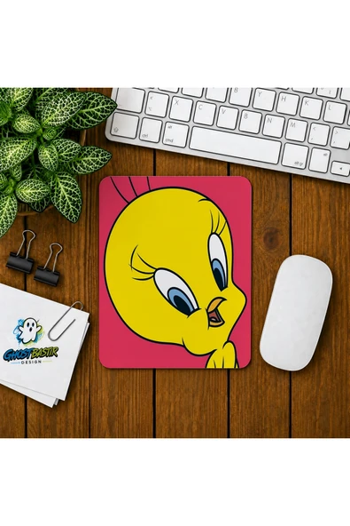 Tweety Baskılı Oyuncu Mousepad 0341 ürün görseli 1