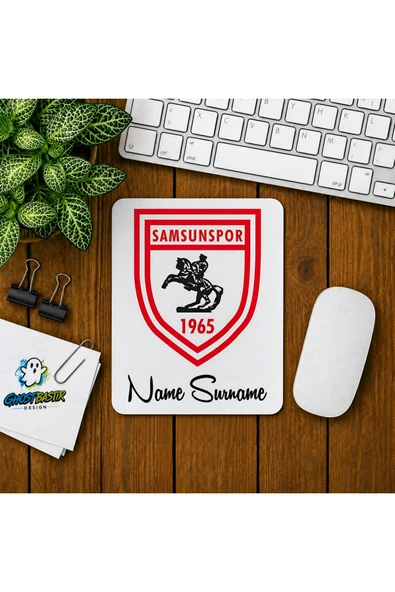 Kişiye Özel Samsunspor Baskılı Oyuncu Mousepad 0167 ürün görseli 1