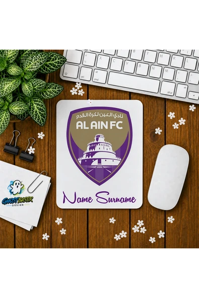 Kişiye Özel Al Ain F.C. Baskılı Oyuncu Mousepad 0139 ürün görseli 1