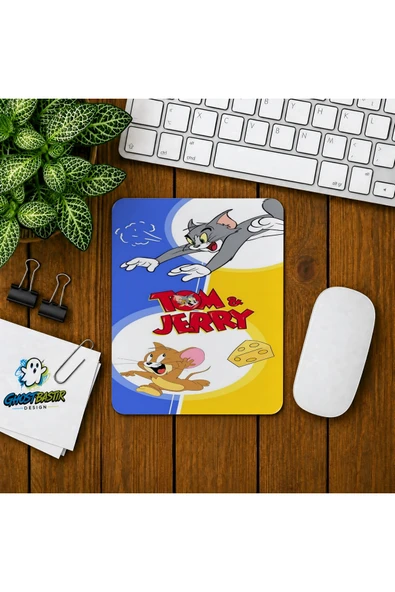 Tom ve Jerry Baskılı Oyuncu Mousepad 0321 ürün görseli 1