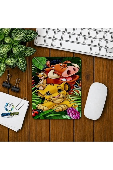 Aslan Kral Baskılı Oyuncu Mousepad 016 ürün görseli 1