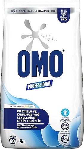 Omomatik Pro Toz Deterjan 9 kg ürün görseli 1