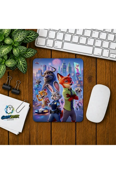 Zootropolis Baskılı Oyuncu Mousepad 0357 ürün görseli 1