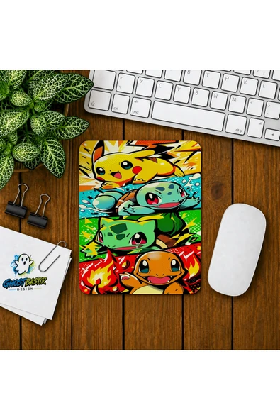 Pokemon Baskılı Oyuncu Mousepad 0242 ürün görseli 1