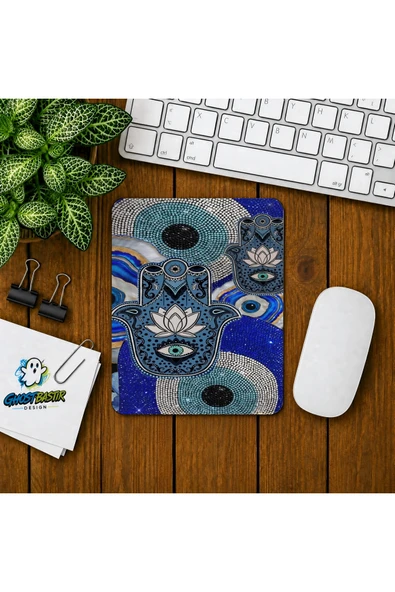 Nazar Boncuklu Baskılı Oyuncu Mousepad 0212 ürün görseli 1