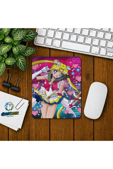 Sailormoon Baskılı Oyuncu Mousepad 0264 ürün görseli 1