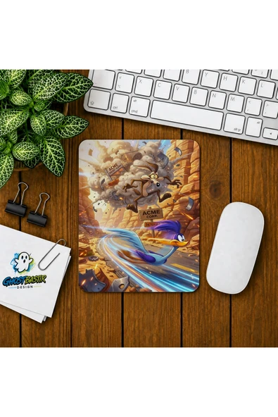 Road Runner Baskılı Oyuncu Mousepad 0257 ürün görseli 1