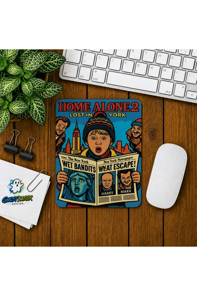 Evde Tek Başına Baskılı Oyuncu Mousepad 069 ürün görseli 1