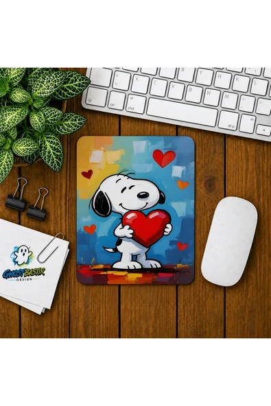 Snoopy Baskılı Oyuncu Mousepad 0278 ürün görseli 1