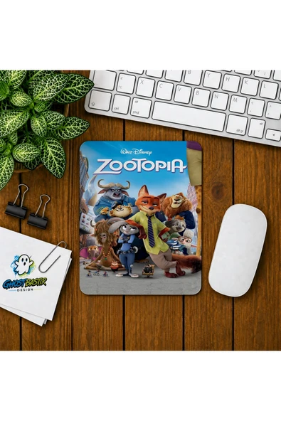 Zootopia Baskılı Oyuncu Mousepad 0355 ürün görseli 1
