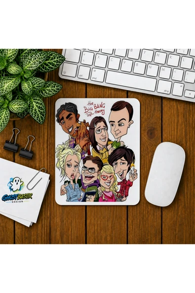 The Big Bang Theory Baskılı Oyuncu Mousepad 0311 ürün görseli 1