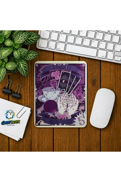 Tarot Kartları Baskılı Oyuncu Mousepad 0303 ürün görseli 1