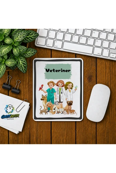 Veteriner Baskılı Oyuncu Mousepad 0348 ürün görseli 1