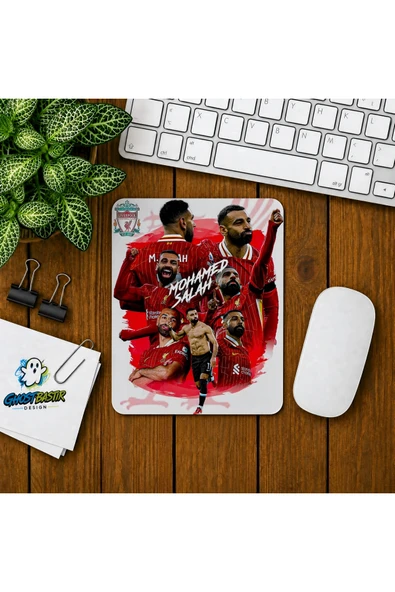 Mohammed Salah Baskılı Oyuncu Mousepad 0208 ürün görseli 1