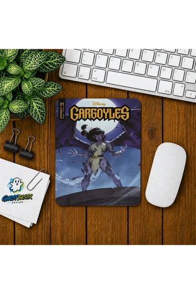 Gargoyles Baskılı Oyuncu Mousepad 081 ürün görseli 1