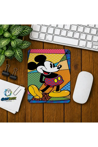 Mickey Mouse Baskılı Oyuncu Mousepad 0202 ürün görseli 1