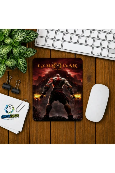 God Of War Baskılı Oyuncu Mousepad 089 ürün görseli 1