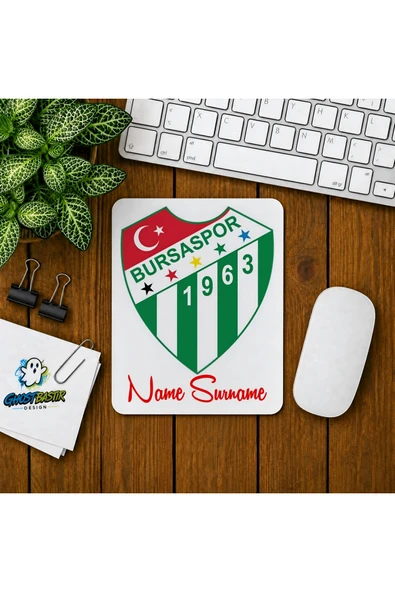 Kişiye Özel Bursaspor Baskılı Oyuncu Mousepad 0147 ürün görseli 1