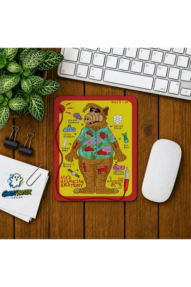 Alf Baskılı Oyuncu Mousepad 006 ürün görseli 1